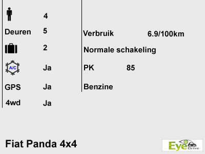 fiata panda 4x4 nl